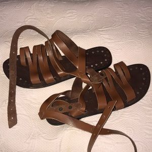 Free people gladiator sandals